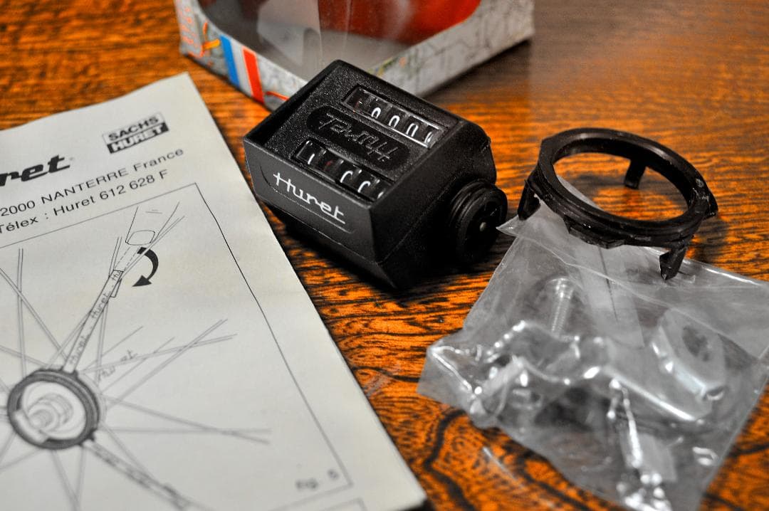 ★HURET　ユーレ距離計オド・トリップメータービンテージ品 ♪