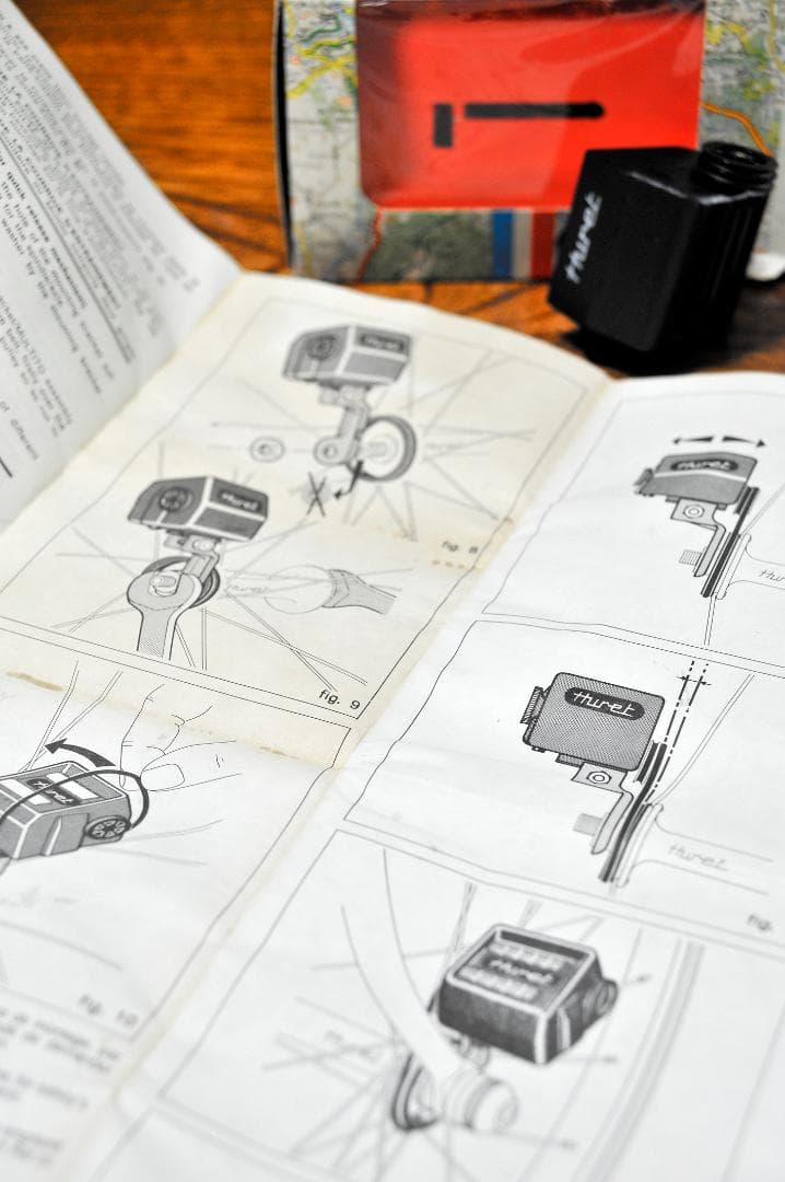 ★HURET　ユーレ距離計オド・トリップメータービンテージ品 ♪