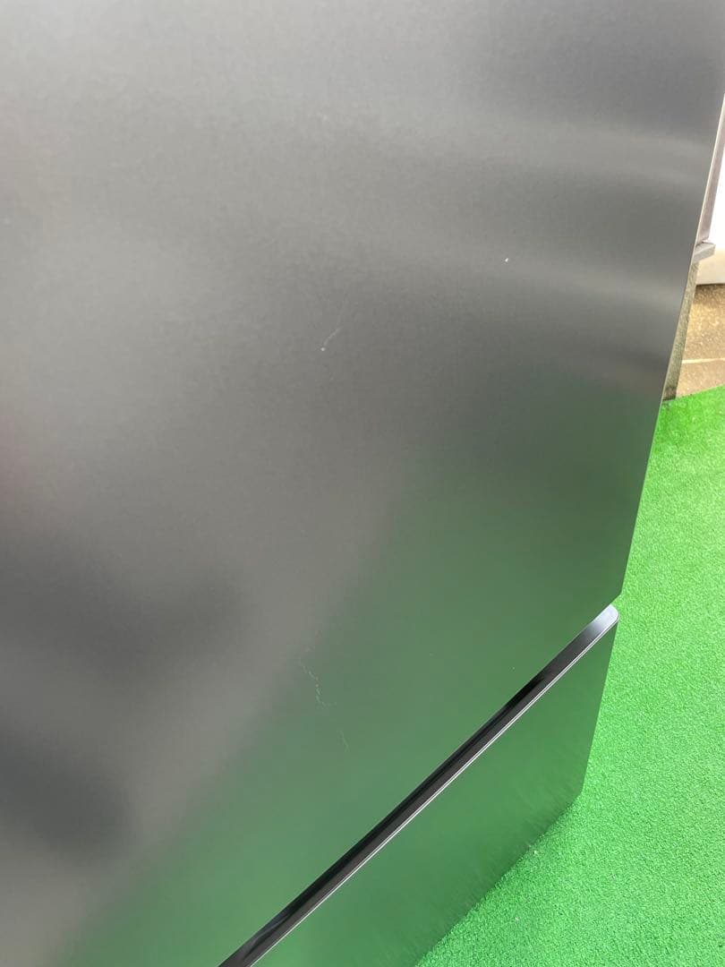 760極美品✨ アクア おしゃれダークシルバー 2ドア冷蔵庫 三段大容量冷凍室