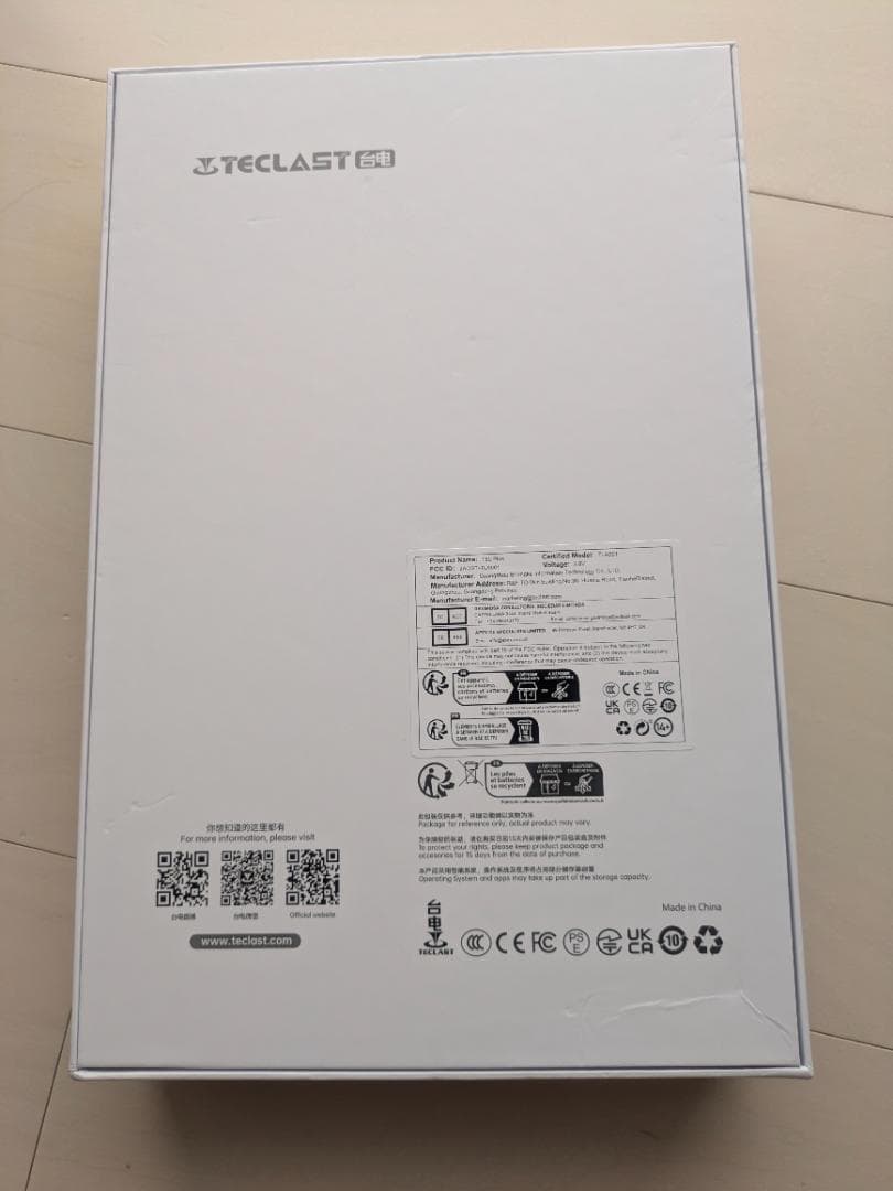 【新品未使用】T60 Plus 12インチタブレット 16GB+128GB