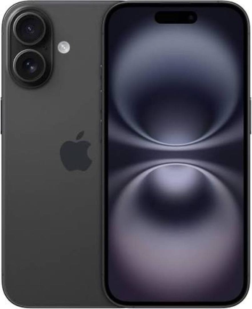 新品)Apple iPhone 16 ブラック SIMフリー