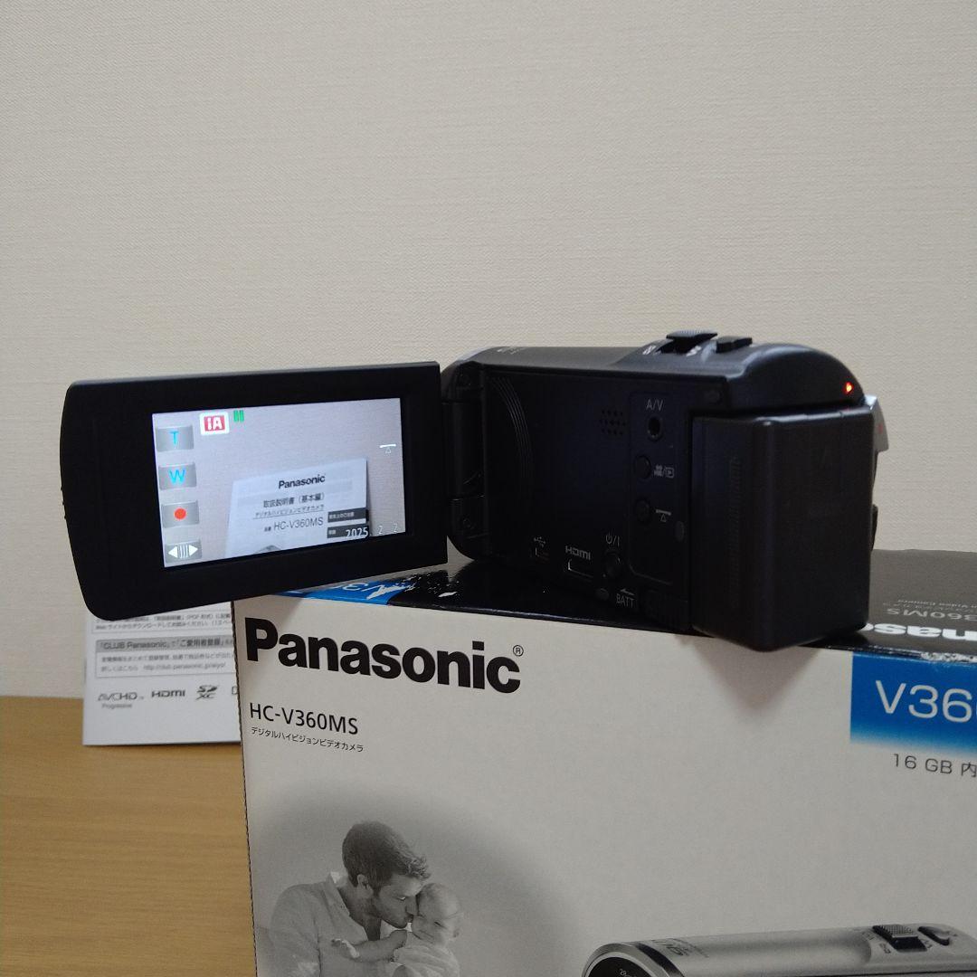 パナソニック　デジタルハイビジョンビデオカメラ　HC-V360MS