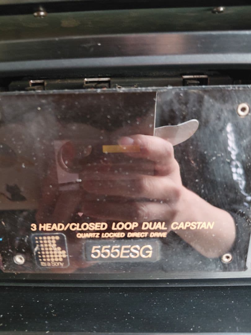 SONY 555ESG ステレオカセットデッキ