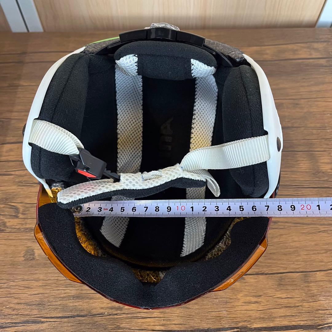 ALPINA CARAT VISOR スキーヘルメット　51〜55cm おまけ付