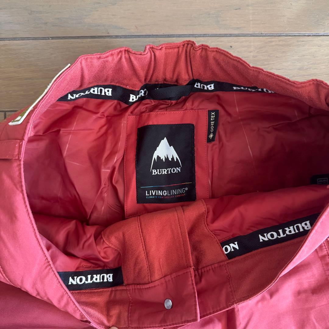 【美品】BURTON GORE-TEX ダフィーパンツ ピンク S スノーボード
