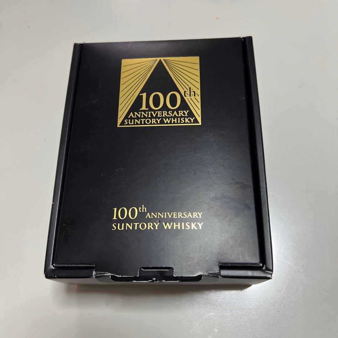 サントリー　100周年記念ボトル　感謝　SUNTORY WHISKY グラス付