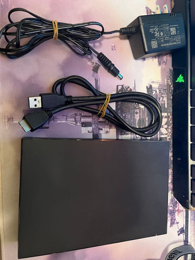 TOSHIBA 外付けハードディスク 4tb HD-TD4AU3-B/N