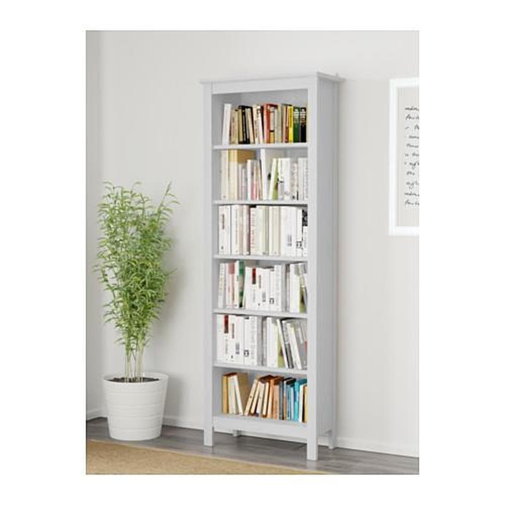 送料込み★IKEA 本棚 ホワイト BRUSALI シェルフ ラック ブルサリ