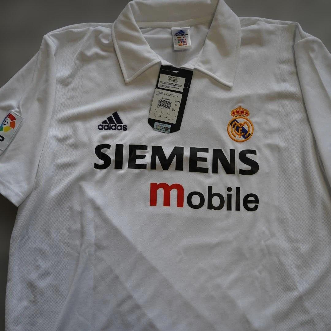 02/03 adidas レアル　マドリード　ジダン　直筆サイン　ユニフォーム