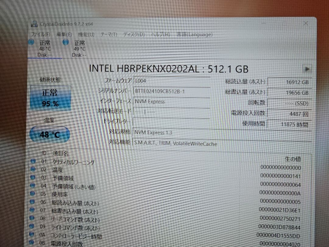 富士通　LIFEBOOK AH55 高性能ノートパソコン　i7-10510U