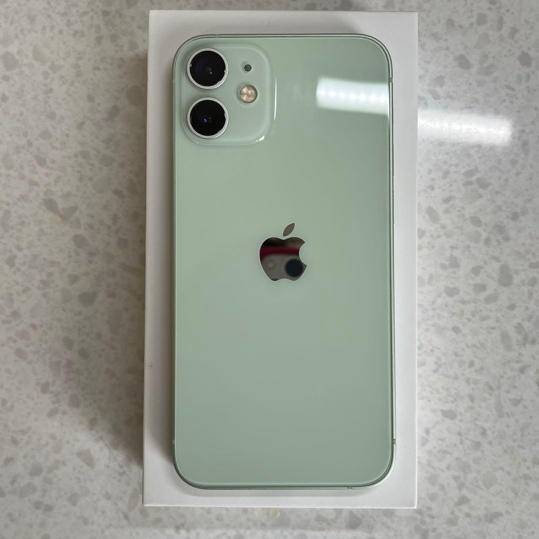 美品 Iphone12mini 128gb simフリー バッテリー交換100％