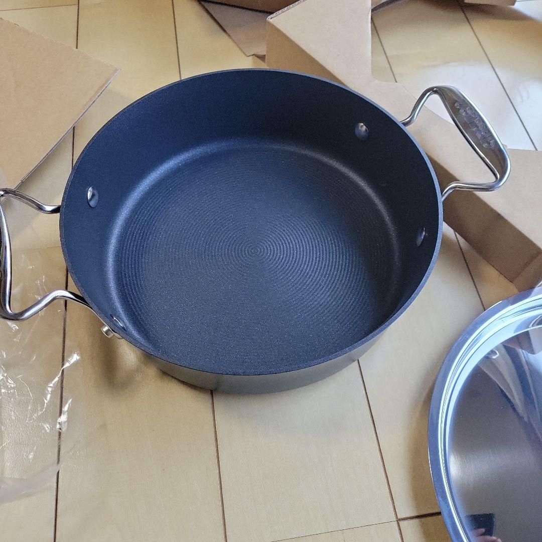 マイヤー⑦サーキュロン　両手浅型鍋　24cm