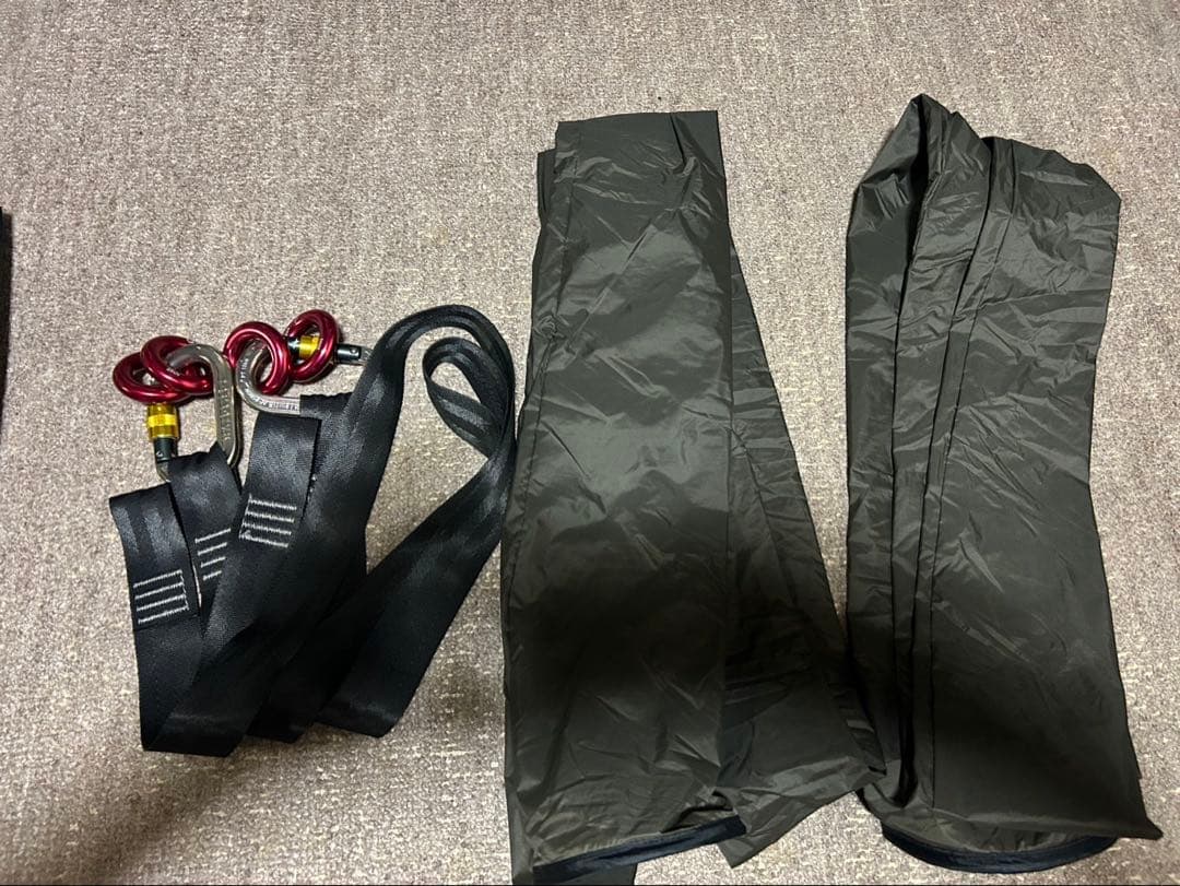 ヘネシーハンモック エクスプローラーデラックスA-SYM ZIP 美品付属品多数