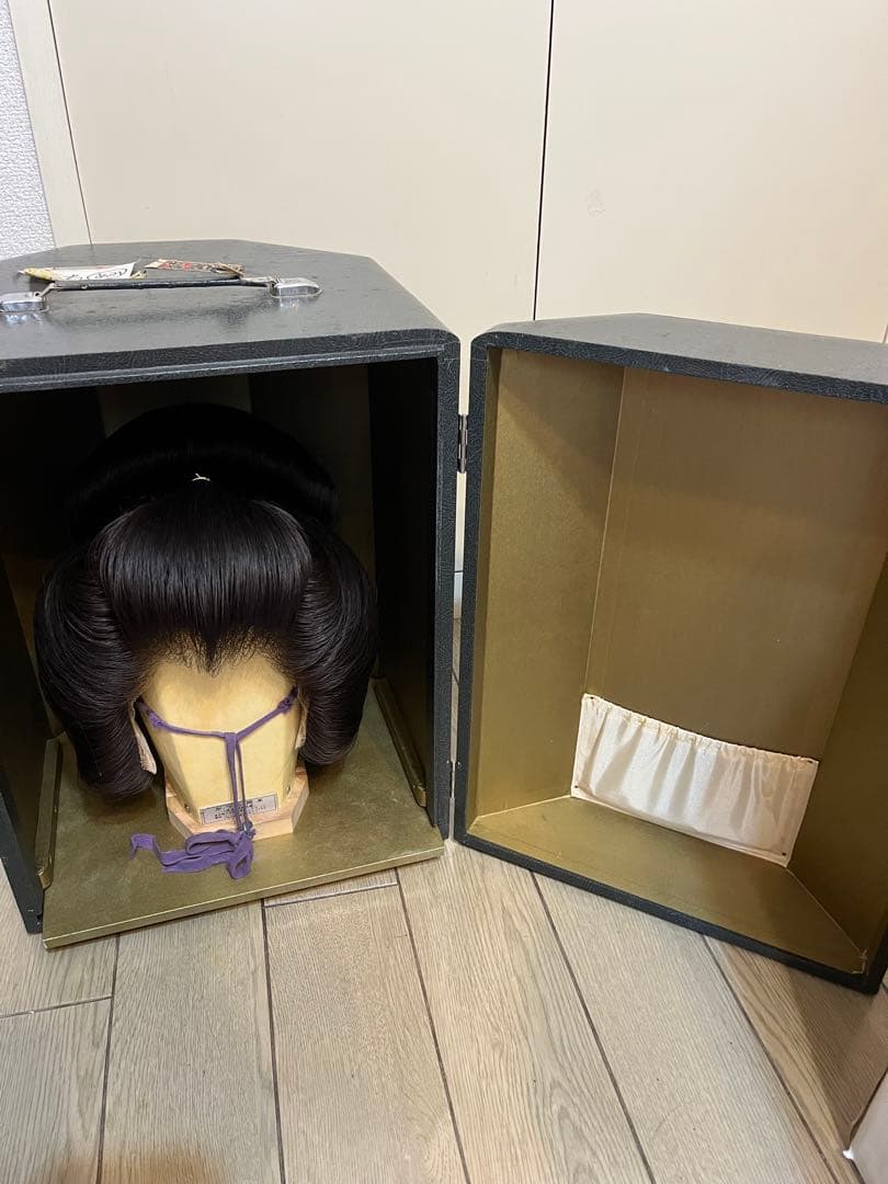 日本髪　かつら　つぶし島田　芸者　芸妓　　日本舞踊　大衆演劇　Mサイズ