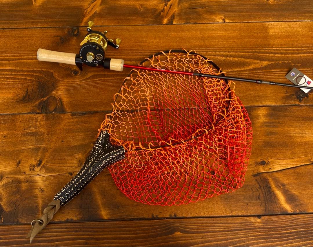 トラウトロッド　ウッド調　485UL 424UL ベイトロッド　パックロッド