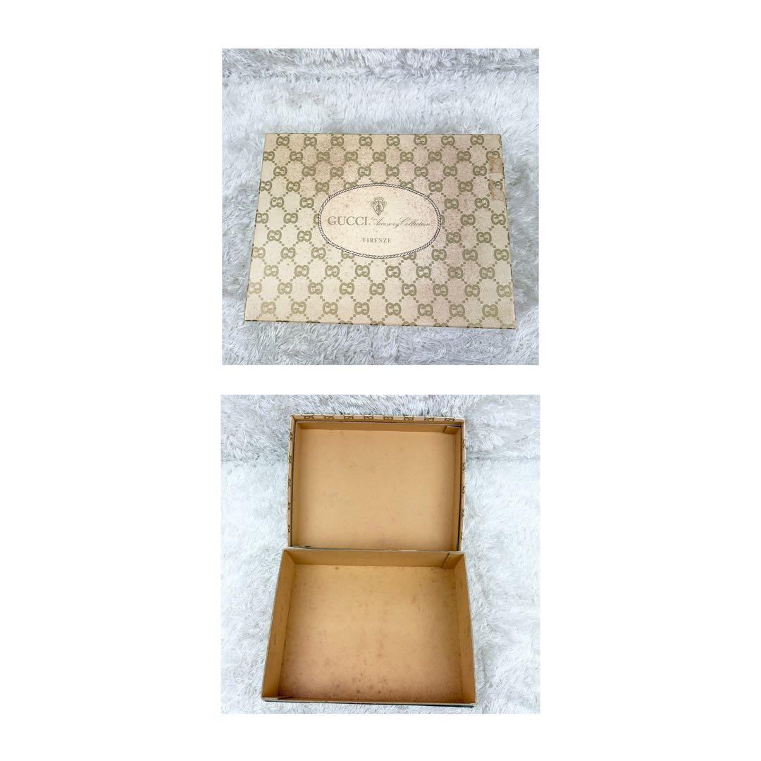 【極美品】オールドグッチ シェリーライン GGキャンバス ショルダーバッグ 箱付