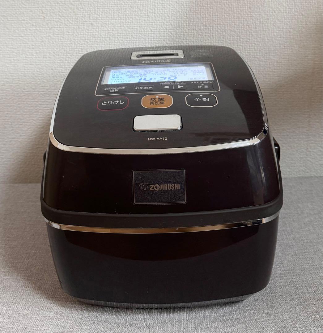 象印 極め羽釜 圧力IH炊飯ジャーNW-AA10 動作保証