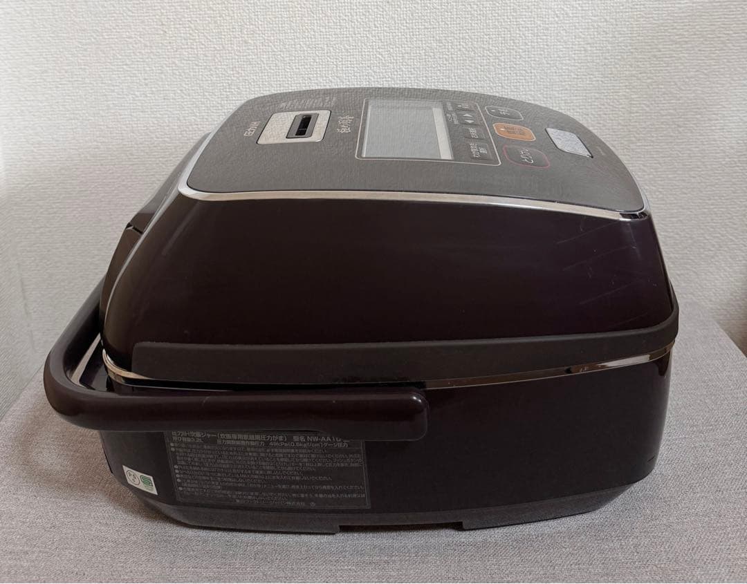 象印 極め羽釜 圧力IH炊飯ジャーNW-AA10 動作保証