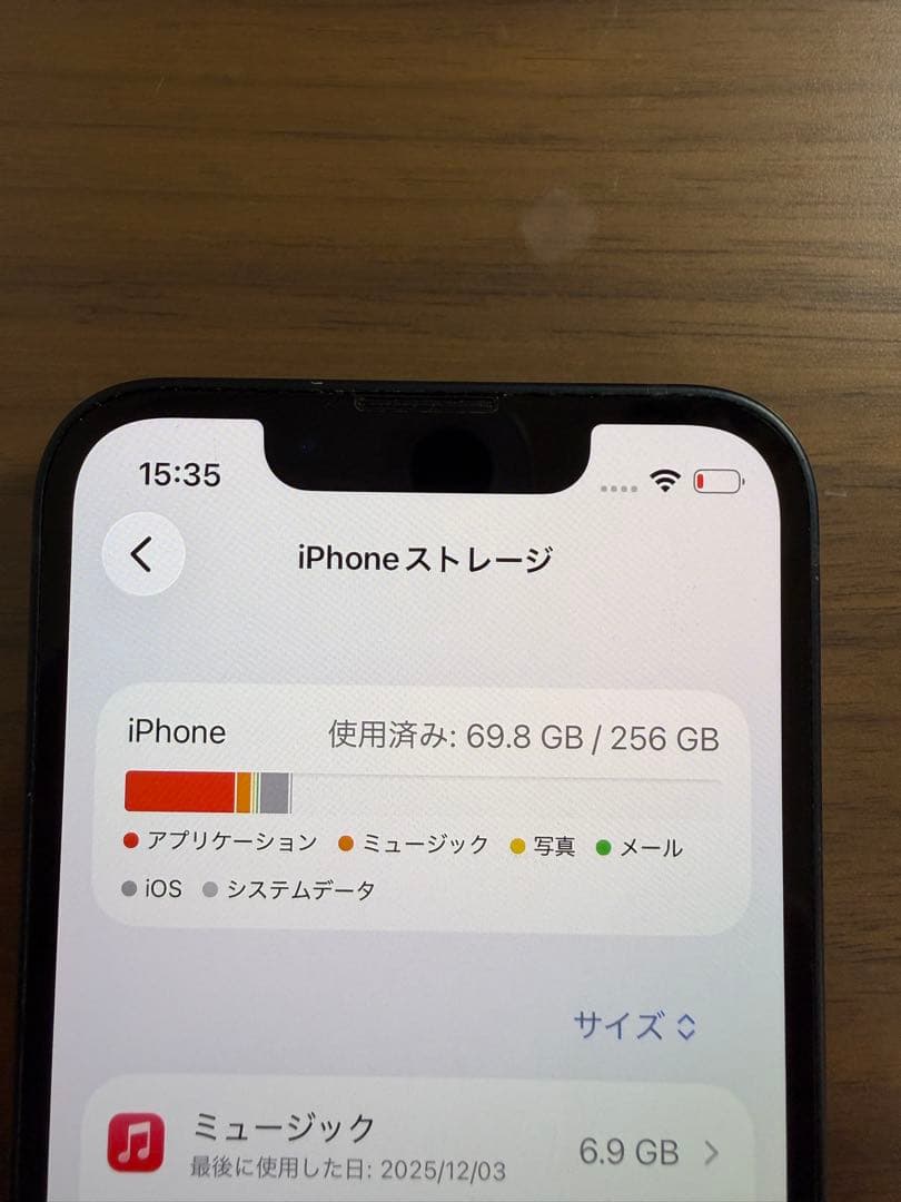 ト*ト様 美品i Phone 13 mini本体 ミッドナイト　黒　箱付き　25