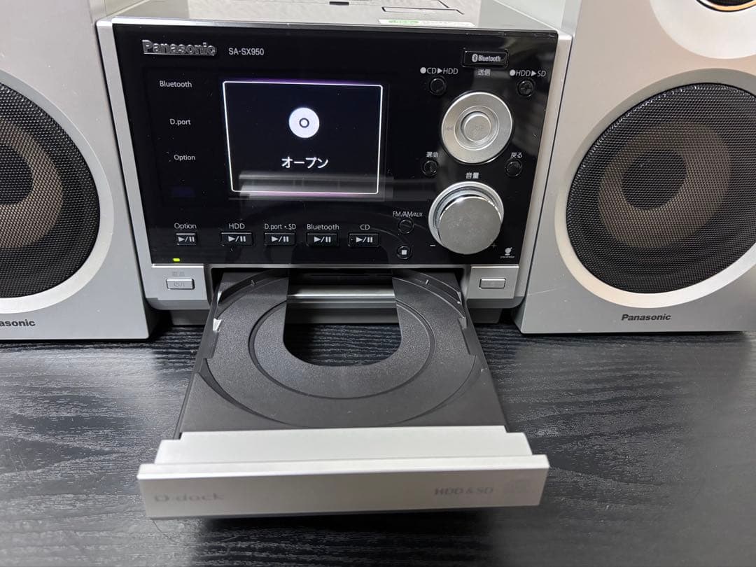 Panasonic SC-SX950 CDコンポ Bluetooth、リモコン付