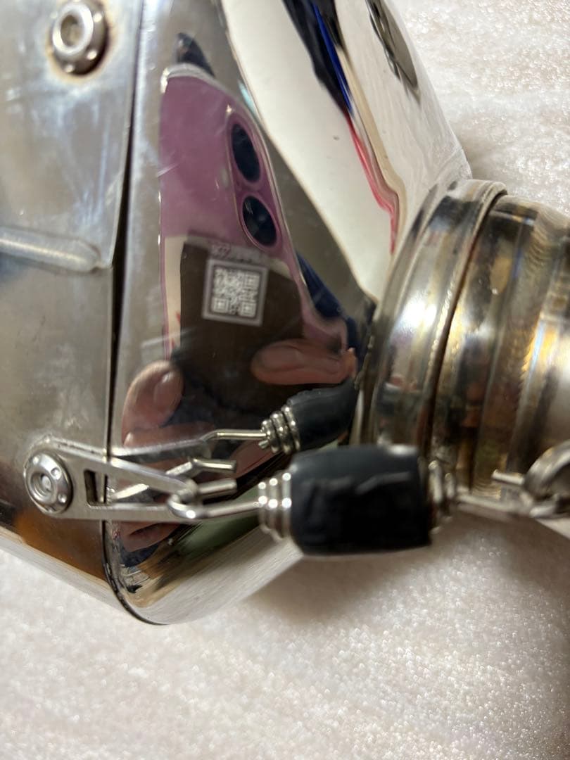 ヨシムラ スズキGSR250用ステンレス マフラー ※目立たない下側に凹み有り