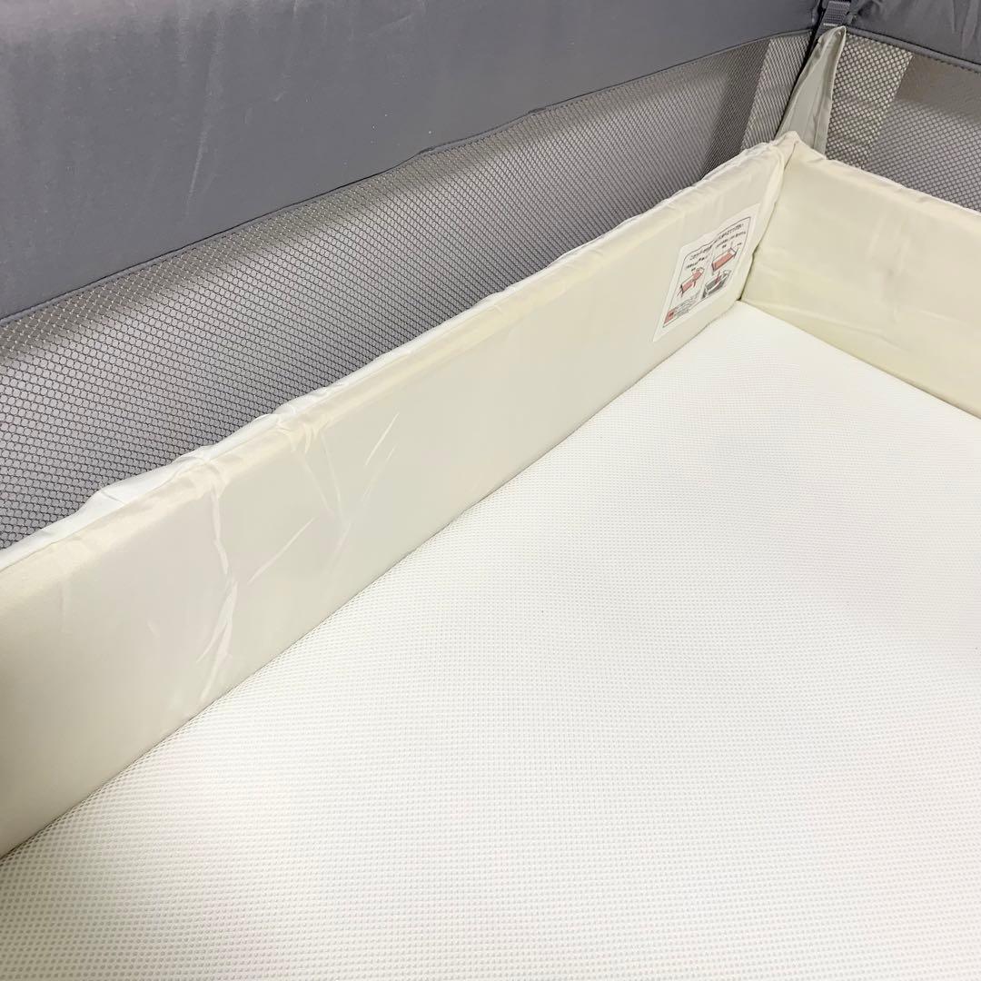 Aprica アップリカ ベビーベッド ココネルエアー AB グレーベア