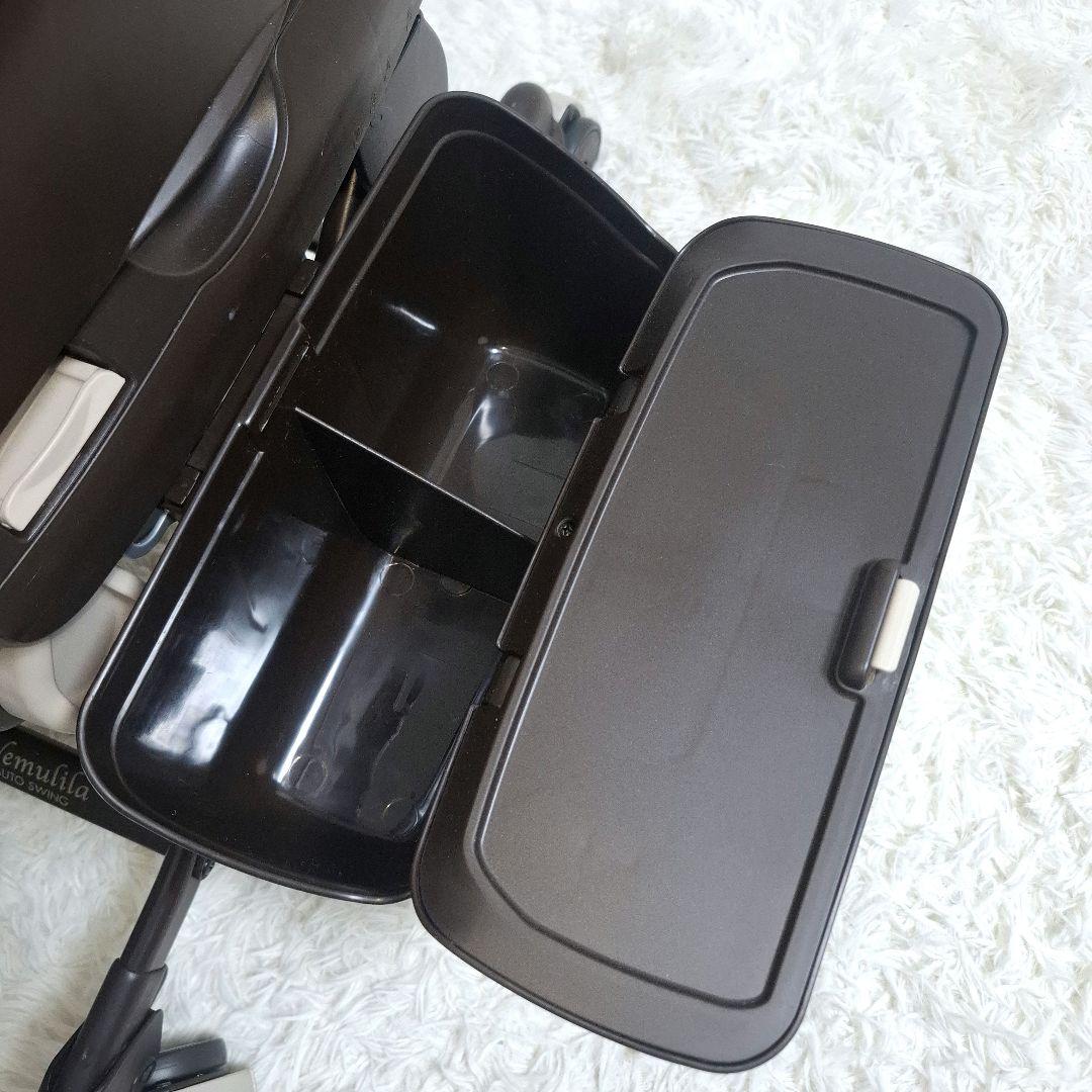 【送料無料】コンビ ネムリラ 4キャス 電動ハイローチェア 収納ボックス付き