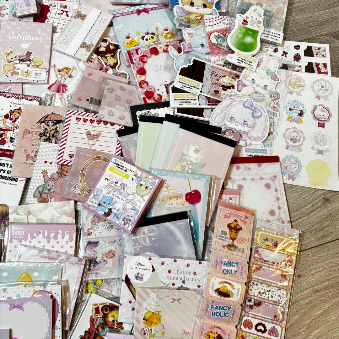 紙物 まとめ売り デザインペーパー バラメモ 大量