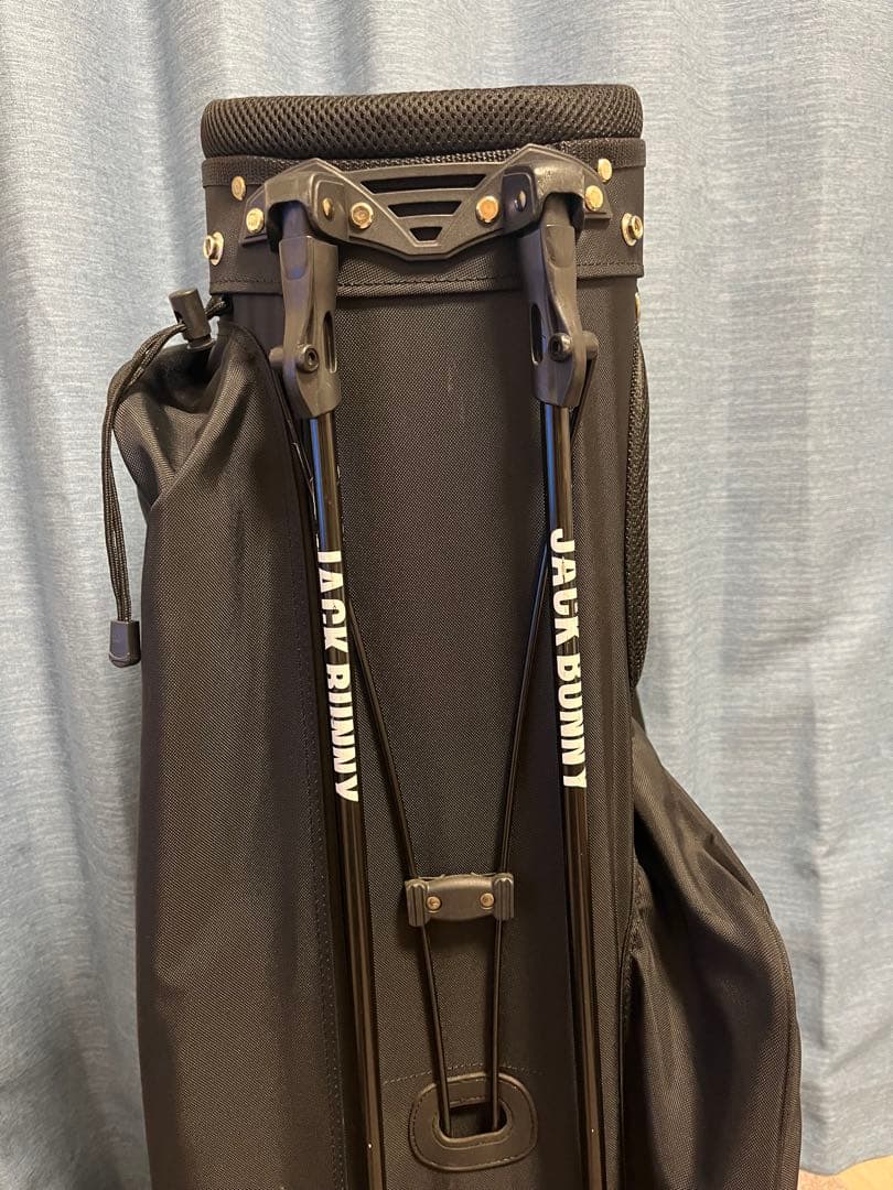 JACK BUNNY スタンド式ゴルフバッグ ブラック
