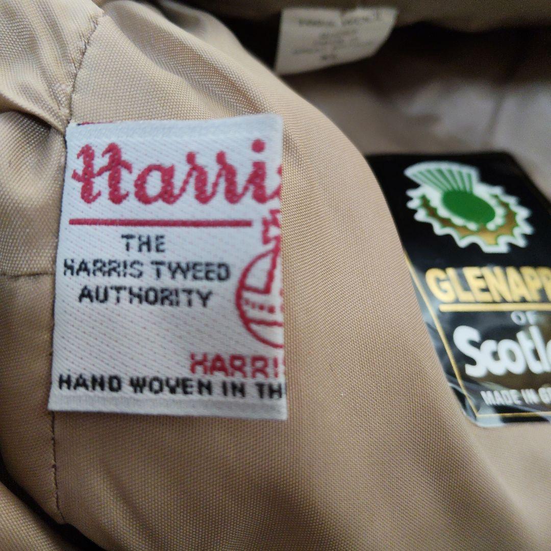 新品 GLENAPPIN ハリスツイードパッチワーク ベイカーボーイキャスケット