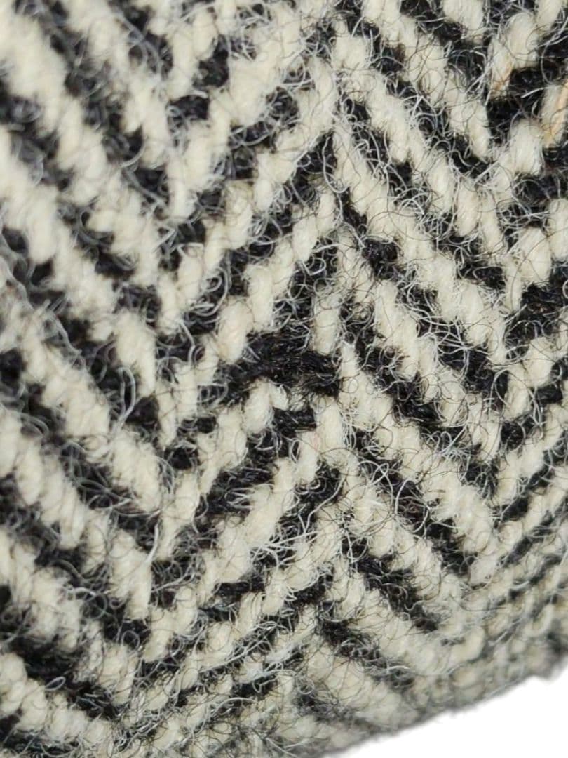 新品 GLENAPPIN ハリスツイードパッチワーク ベイカーボーイキャスケット