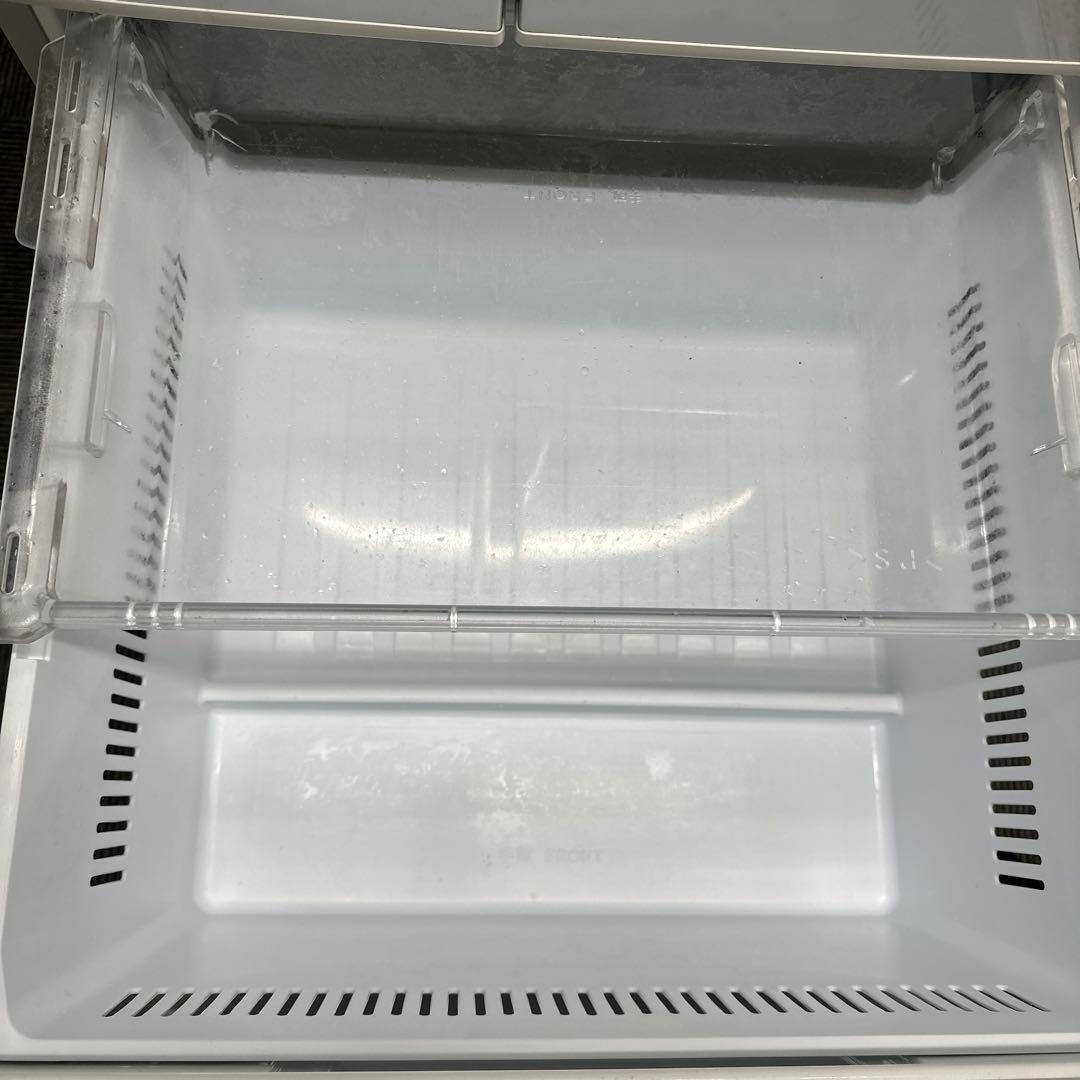 送料込みPanasonic 冷蔵庫 NR-FTF424-H シルバー　2257