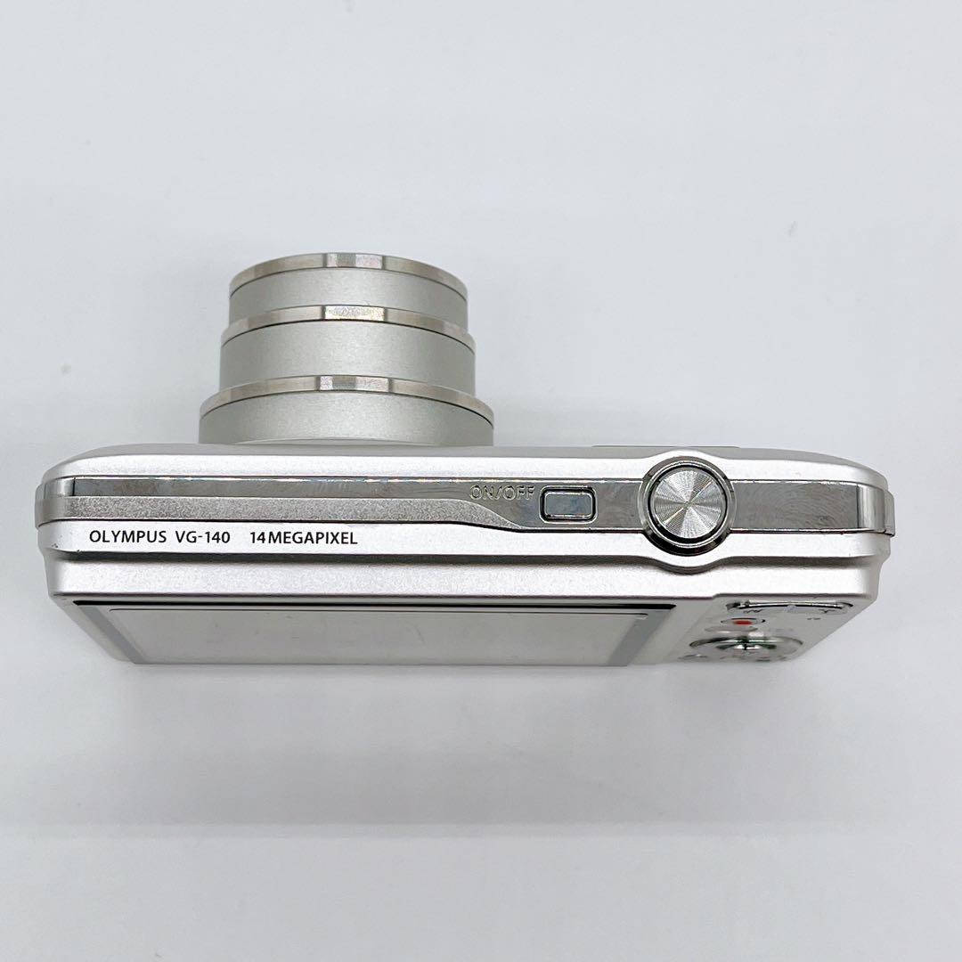【希少】OLYMPUS VG-140 オールド コンデジ シルバー ソフトケース