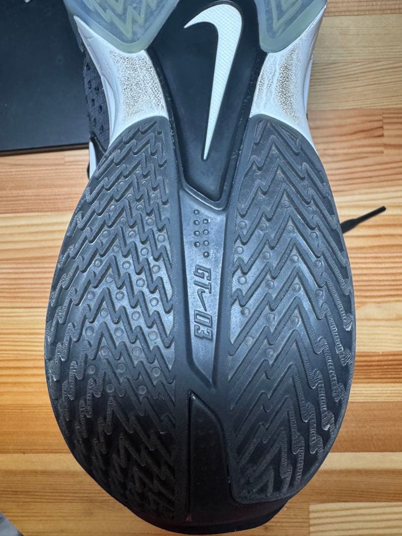 NIKE AIR ZOOM G.T. CUT3 30cm gtカット 黒 ナイキ