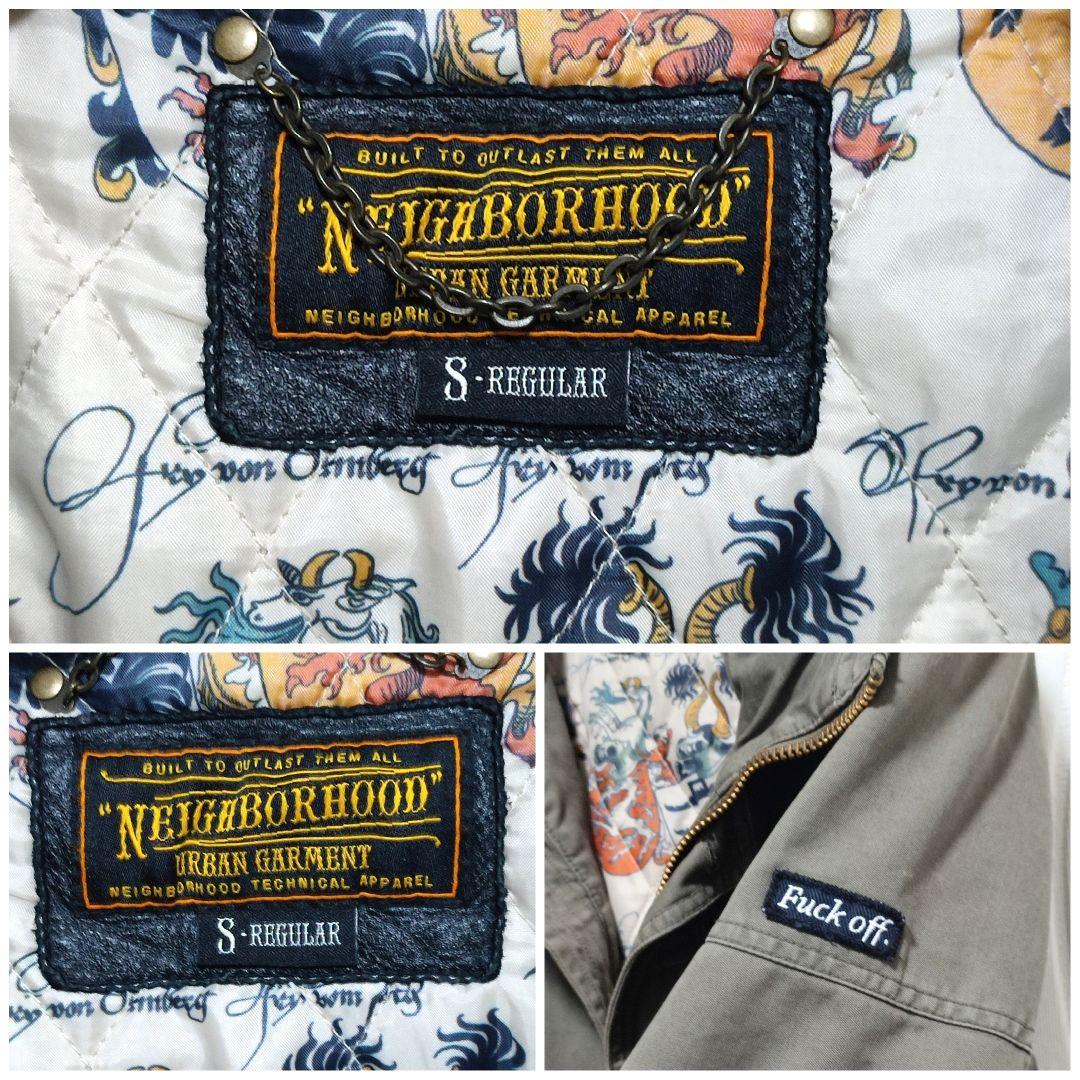 ネイバーフッド モッズコート ミリタリー ジャケット ラクーンファー 秋冬