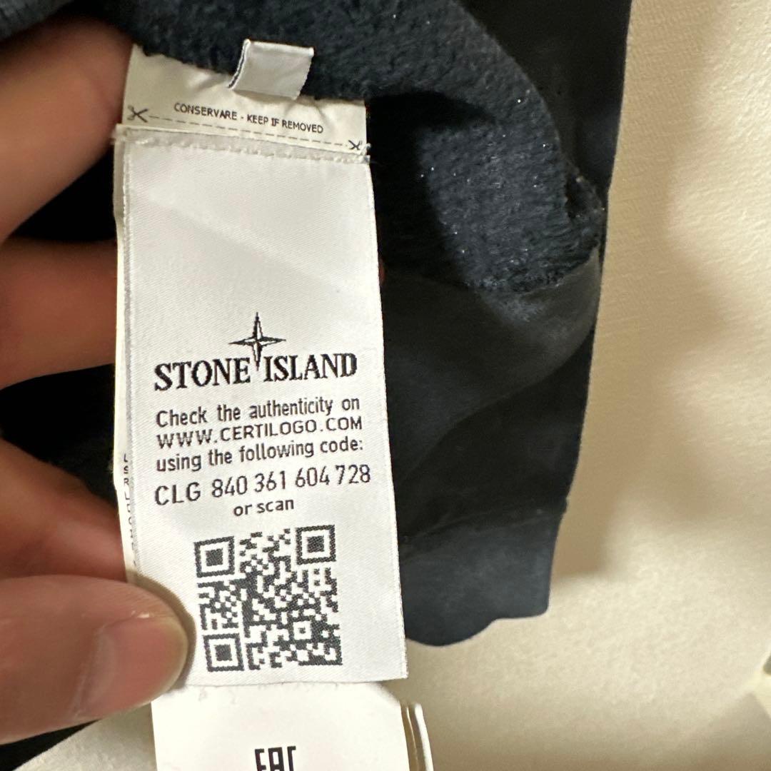 STONE  Frost Effectクルーネック スウェット