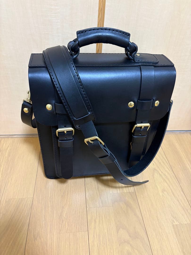 MOTI MOTI　質実剛健2wayショルダーバッグ ブラック