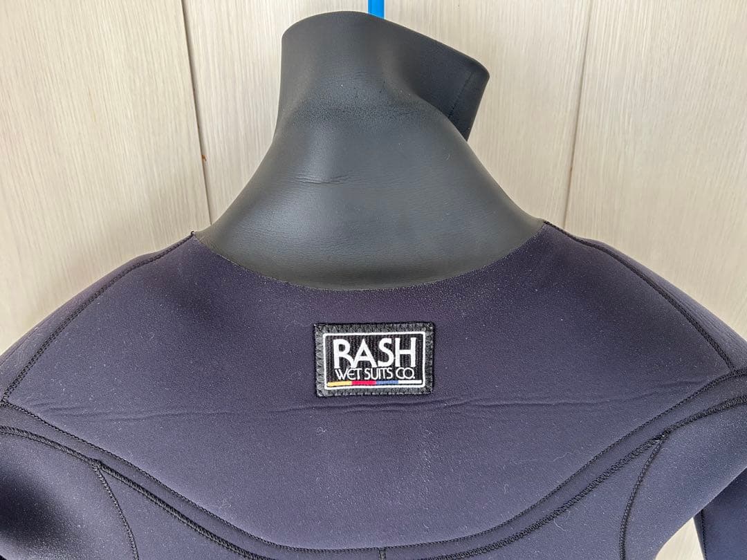RASH ウェットスーツ　セミドライ　ブラックエディション　上位モデル　6ミリ