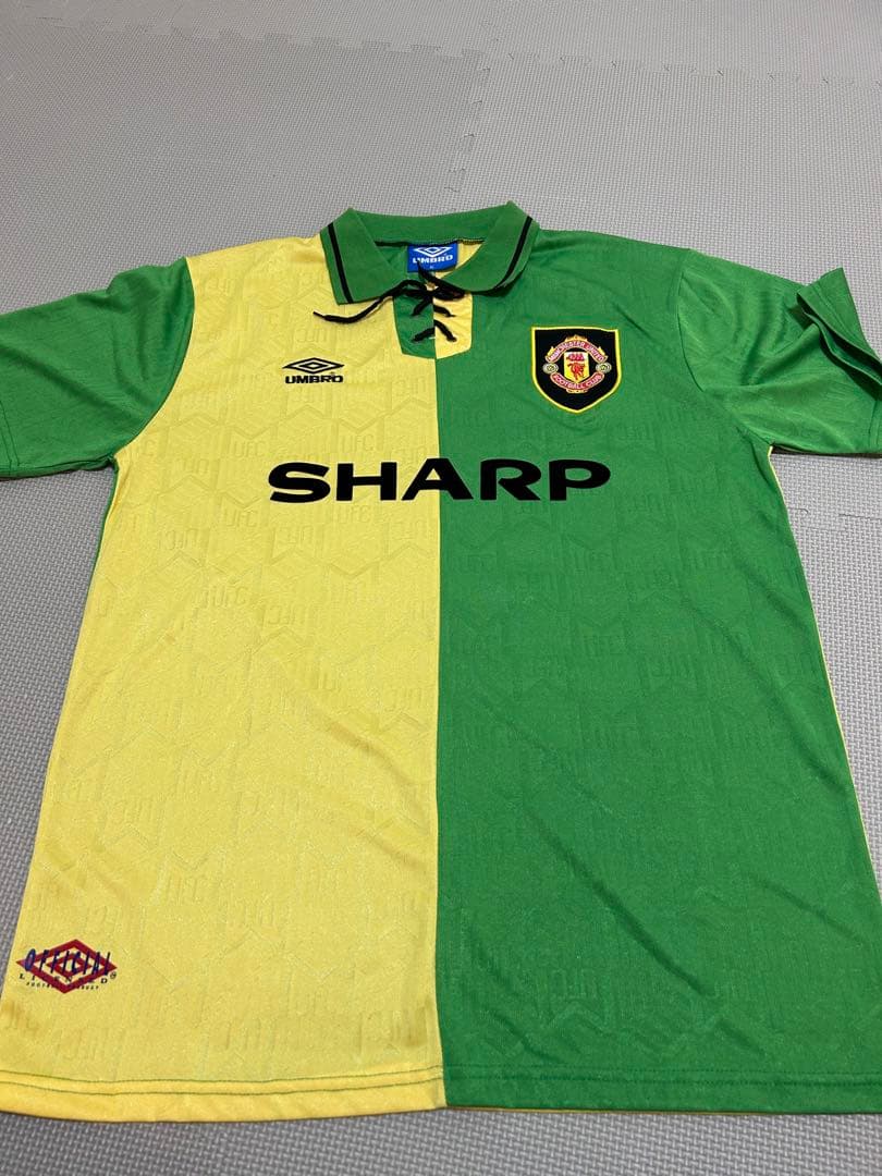 美品　92/94 マンチェスターユナイテッド 3rd ギグス