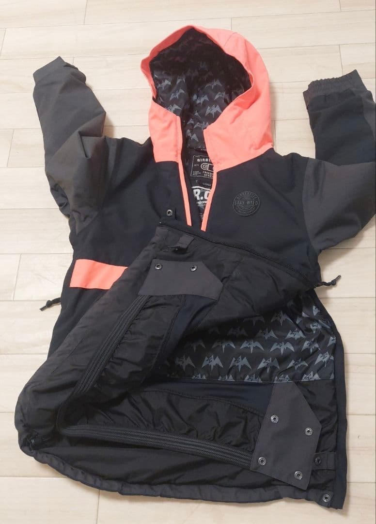 AIRBLASTER キッズ　スノーボードウェア上下セット Lサイズ