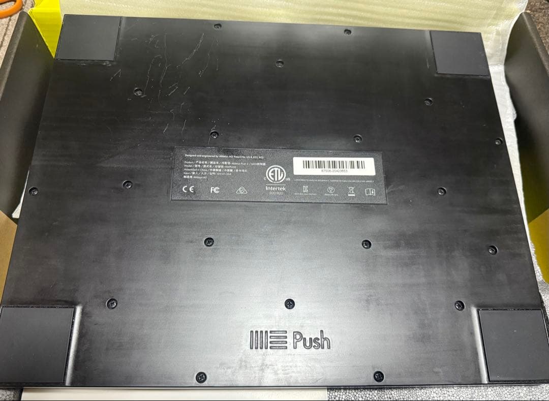 Abelton push2 難あり