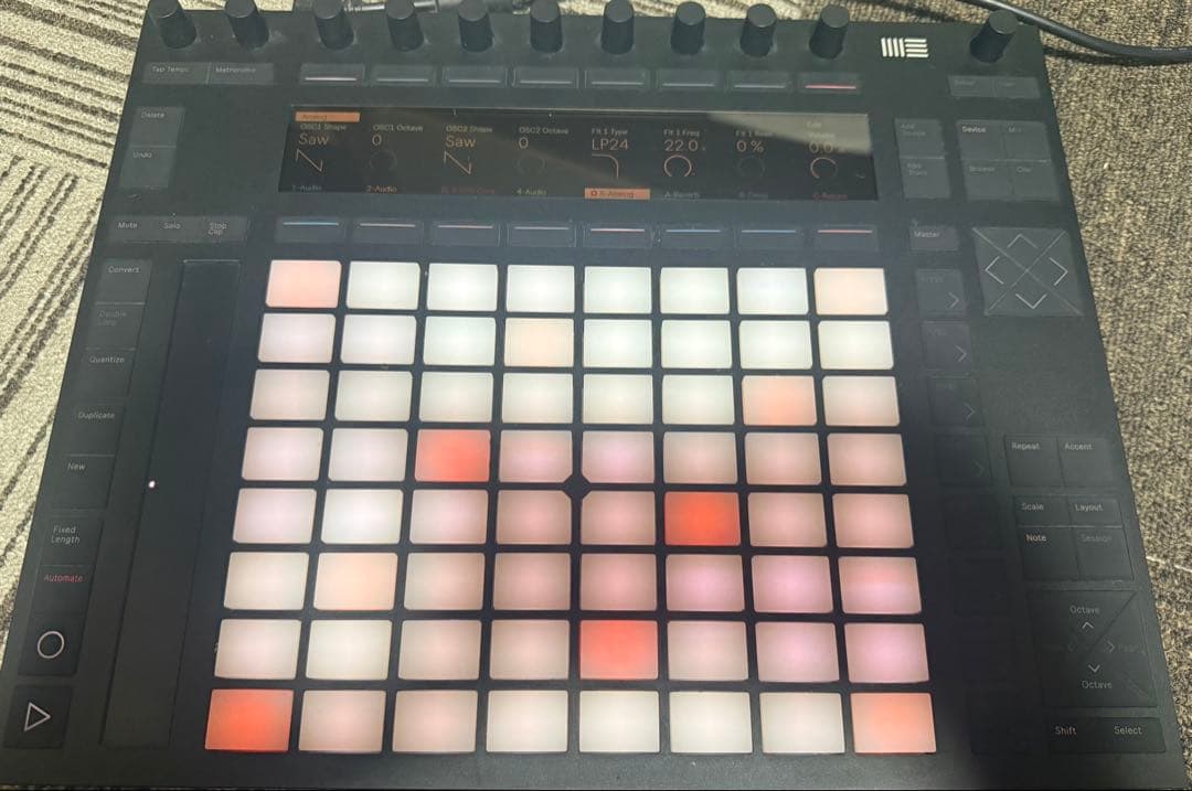 Abelton push2 難あり