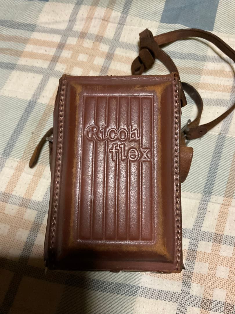 RICOH FLEX model Ⅵ カバー付き、レンズキャップ欠【昭和レトロ】