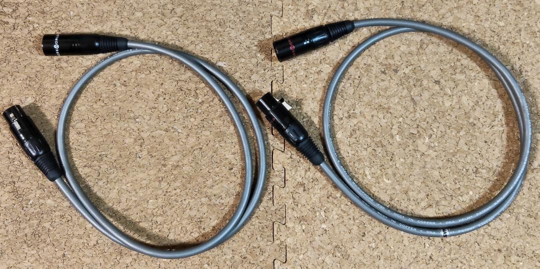 【1m】WireWorld Equinox 8 XLR/1.0m 7N超高純度銅