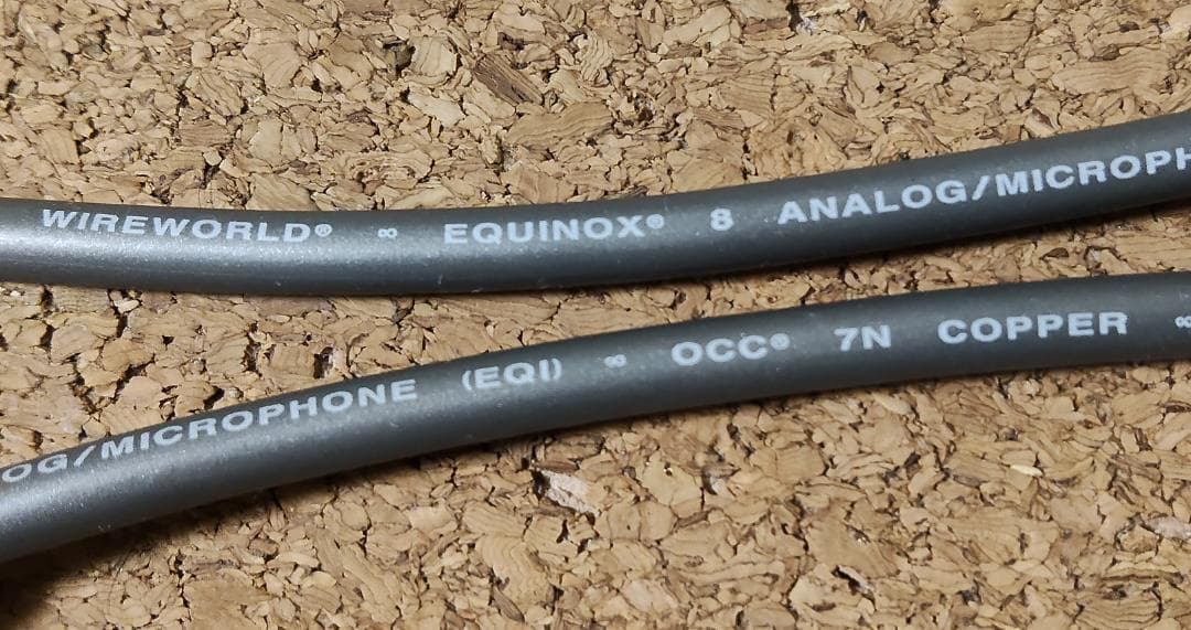 【1m】WireWorld Equinox 8 XLR/1.0m 7N超高純度銅