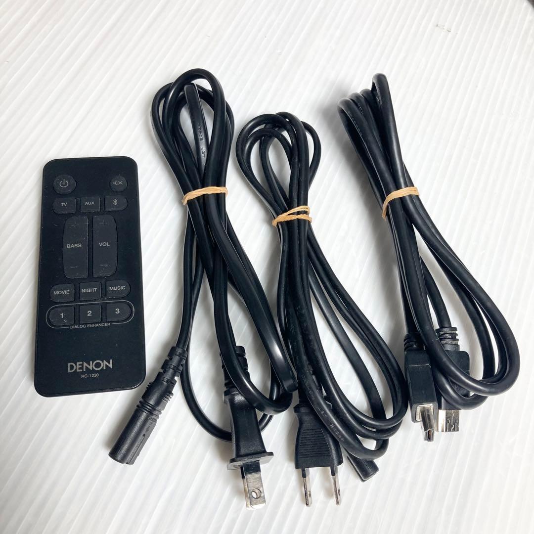 極美品 DENON サウンドバー ワイヤレスサブウーファー DHT-S316K