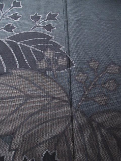 未着用に近い！美品＊７マルキ＊本場大島紬＊インパクト大＊訪問着＊１６７ｃｍ裄６５