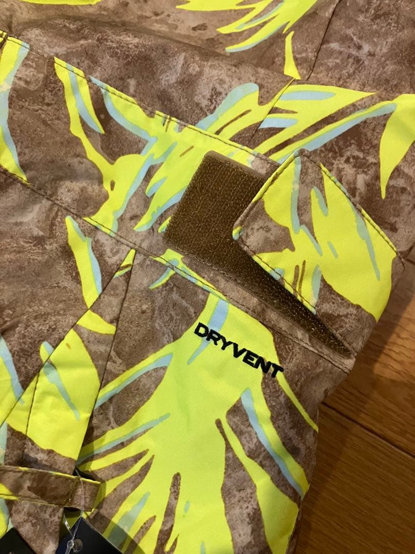 THE NORTH FACE スノーオーバーオール 大きいsizeXL 総柄