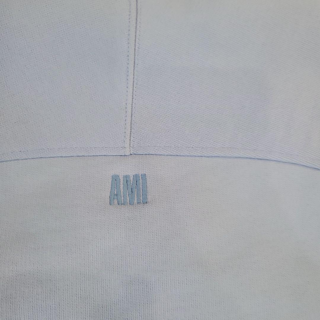 Ami　水色　ロゴ　スウェット　トレーナー　かわいい