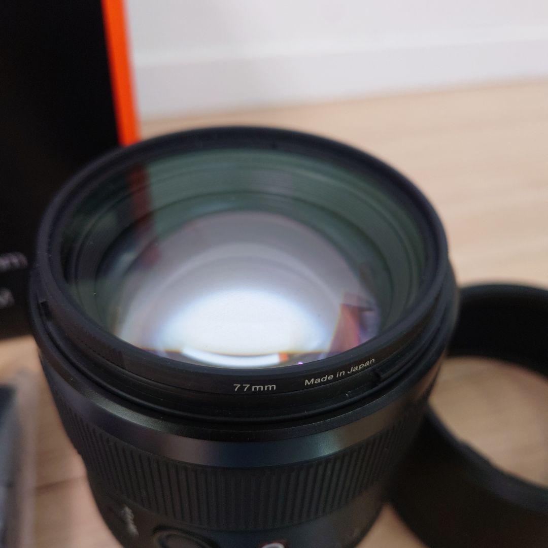 SONY FE 85mm F1.4 GM レンズ